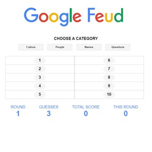 Google Feud Game