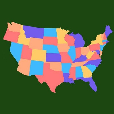 50 states of america quiz game
