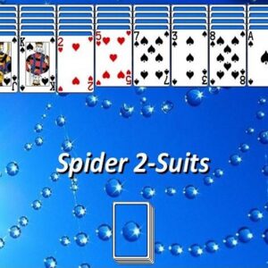 Spider Solitaire 2 Suits Unblocked Game
