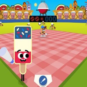 Google Doodle Baseball Unblocked Game